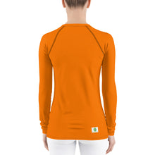 Load image into Gallery viewer, Women&#39;s Sun &amp; Rash Guard - Tangerine II - Green Cross Clothing,  - Apparel, Clothing, T-shirts, Accessories, Wristbands, Green Cross Clothing - GreenCrossClothing.co, Green Cross Clothing - GreenCrossClothing.co