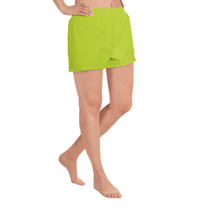 Women's Athletic Shorts - Kiwi - Green Cross Clothing,  - Apparel, Clothing, T-shirts, Accessories, Wristbands, Green Cross Clothing - GreenCrossClothing.co, Green Cross Clothing - GreenCrossClothing.co