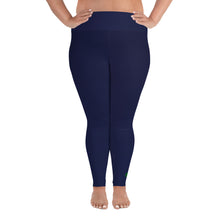 Load image into Gallery viewer, Plus Size Leggings - Blueberry II - Green Cross Clothing,  - Apparel, Clothing, T-shirts, Accessories, Wristbands, Green Cross Clothing - GreenCrossClothing.co, Green Cross Clothing - GreenCrossClothing.co