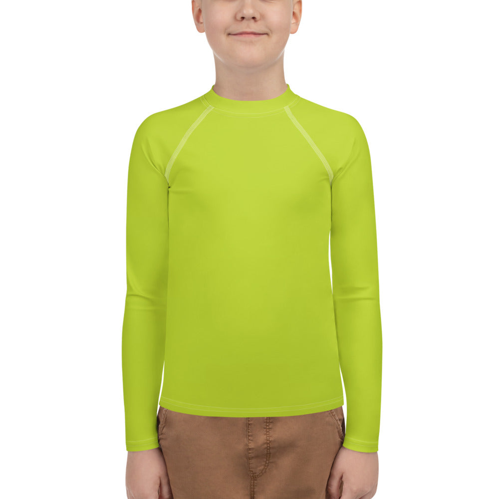 Youth Boys' Sun & Rash Guard - Kiwi - Green Cross Clothing,  - Apparel, Clothing, T-shirts, Accessories, Wristbands, Green Cross Clothing - GreenCrossClothing.co, Green Cross Clothing - GreenCrossClothing.co