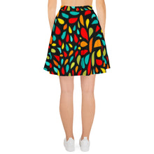 Load image into Gallery viewer, Skater Skirt - Colorful Drops - Green Cross Clothing,  - Apparel, Clothing, T-shirts, Accessories, Wristbands, Green Cross Clothing - GreenCrossClothing.co, Green Cross Clothing - GreenCrossClothing.co