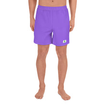 Load image into Gallery viewer, Men&#39;s Athletic Shorts - Ultraviolet - Green Cross Clothing,  - Apparel, Clothing, T-shirts, Accessories, Wristbands, Green Cross Clothing - GreenCrossClothing.co, Green Cross Clothing - GreenCrossClothing.co