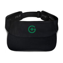 Load image into Gallery viewer, Embroidered Visor - Green Cross - Green Cross Clothing, Green Cross Visor - Apparel, Clothing, T-shirts, Accessories, Wristbands, Green Cross Clothing - GreenCrossClothing.co, Green Cross Clothing - GreenCrossClothing.co