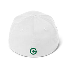 Load image into Gallery viewer, Embroidered Premium FlexFit Cap - Green Cross - Green Cross Clothing, Green Cross Hat - Apparel, Clothing, T-shirts, Accessories, Wristbands, Green Cross Clothing - GreenCrossClothing.co, Green Cross Clothing - GreenCrossClothing.co