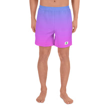 Load image into Gallery viewer, Men&#39;s Athletic Shorts - Blue &amp; Pink - Green Cross Clothing,  - Apparel, Clothing, T-shirts, Accessories, Wristbands, Green Cross Clothing - GreenCrossClothing.co, Green Cross Clothing - GreenCrossClothing.co