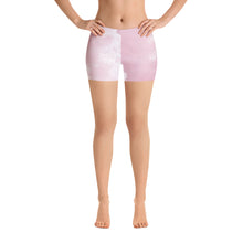 Load image into Gallery viewer, Legging Shorts - Pink Clouds - Green Cross Clothing,  - Apparel, Clothing, T-shirts, Accessories, Wristbands, Green Cross Clothing - GreenCrossClothing.co, Green Cross Clothing - GreenCrossClothing.co