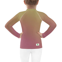 Load image into Gallery viewer, Kids Girls&#39; Sun &amp; Rash Guard - Grapes - Green Cross Clothing,  - Apparel, Clothing, T-shirts, Accessories, Wristbands, Green Cross Clothing - GreenCrossClothing.co, Green Cross Clothing - GreenCrossClothing.co