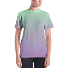 Load image into Gallery viewer, Women&#39;s T-shirt - Lilac &amp; Mint - Green Cross Clothing,  - Apparel, Clothing, T-shirts, Accessories, Wristbands, Green Cross Clothing - GreenCrossClothing.co, Green Cross Clothing - GreenCrossClothing.co