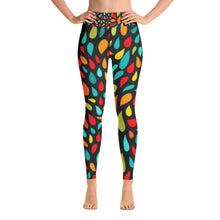 Load image into Gallery viewer, Yoga Leggings - Colorful Drops - Green Cross Clothing,  - Apparel, Clothing, T-shirts, Accessories, Wristbands, Green Cross Clothing - GreenCrossClothing.co, Green Cross Clothing - GreenCrossClothing.co