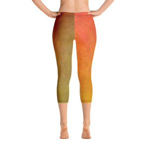 Capri Leggings - Mango II - Green Cross Clothing,  - Apparel, Clothing, T-shirts, Accessories, Wristbands, Green Cross Clothing - GreenCrossClothing.co, Green Cross Clothing - GreenCrossClothing.co