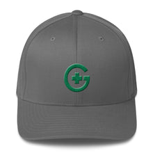 Load image into Gallery viewer, 3D Embroidered Premium FlexFit Cap - Green Cross - Green Cross Clothing,  - Apparel, Clothing, T-shirts, Accessories, Wristbands, Green Cross Clothing - GreenCrossClothing.co, Green Cross Clothing - GreenCrossClothing.co