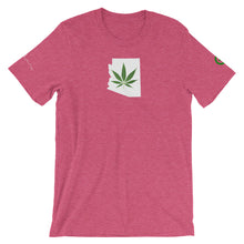 Load image into Gallery viewer, THC-Shirt - Arizona - Green Cross Clothing, State T-shirt - Apparel, Clothing, T-shirts, Accessories, Wristbands, Green Cross Clothing - GreenCrossClothing.co, Green Cross Clothing - GreenCrossClothing.co