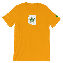 Load image into Gallery viewer, THC-Shirt - Arizona - Green Cross Clothing, State T-shirt - Apparel, Clothing, T-shirts, Accessories, Wristbands, Green Cross Clothing - GreenCrossClothing.co, Green Cross Clothing - GreenCrossClothing.co