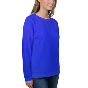 Women's Sweatshirt - Earth Blue - Green Cross Clothing,  - Apparel, Clothing, T-shirts, Accessories, Wristbands, Green Cross Clothing - GreenCrossClothing.co, Green Cross Clothing - GreenCrossClothing.co