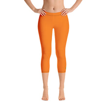 Load image into Gallery viewer, Capri Leggings - Tangerine II - Green Cross Clothing,  - Apparel, Clothing, T-shirts, Accessories, Wristbands, Green Cross Clothing - GreenCrossClothing.co, Green Cross Clothing - GreenCrossClothing.co