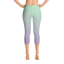 Load image into Gallery viewer, Capri Leggings - Lilac &amp; Mint - Green Cross Clothing,  - Apparel, Clothing, T-shirts, Accessories, Wristbands, Green Cross Clothing - GreenCrossClothing.co, Green Cross Clothing - GreenCrossClothing.co