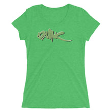 Load image into Gallery viewer, Ladies&#39; Tri-Blend T-shirt - Dank - Green Cross Clothing, Dank T-shirt - Apparel, Clothing, T-shirts, Accessories, Wristbands, Green Cross Clothing - GreenCrossClothing.co, Green Cross Clothing - GreenCrossClothing.co
