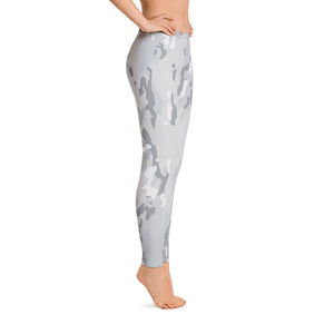 Leggings - Grey Camo - Green Cross Clothing,  - Apparel, Clothing, T-shirts, Accessories, Wristbands, Green Cross Clothing - GreenCrossClothing.co, Green Cross Clothing - GreenCrossClothing.co