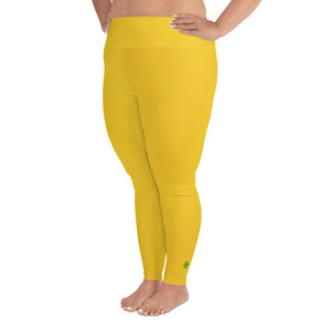 Plus Size Leggings - Mango - Green Cross Clothing,  - Apparel, Clothing, T-shirts, Accessories, Wristbands, Green Cross Clothing - GreenCrossClothing.co, Green Cross Clothing - GreenCrossClothing.co