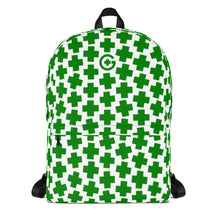 Load image into Gallery viewer, Backpack - Green Cross - Green Cross Clothing, Backpack - Apparel, Clothing, T-shirts, Accessories, Wristbands, Green Cross Clothing - GreenCrossClothing.co, Green Cross Clothing - GreenCrossClothing.co