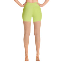 Load image into Gallery viewer, Yoga Shorts - Key Lime - Green Cross Clothing,  - Apparel, Clothing, T-shirts, Accessories, Wristbands, Green Cross Clothing - GreenCrossClothing.co, Green Cross Clothing - GreenCrossClothing.co