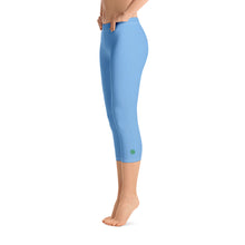 Load image into Gallery viewer, Capri Leggings - Blueberry - Green Cross Clothing,  - Apparel, Clothing, T-shirts, Accessories, Wristbands, Green Cross Clothing - GreenCrossClothing.co, Green Cross Clothing - GreenCrossClothing.co