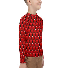 Load image into Gallery viewer, Youth Boys&#39; Sun &amp; Rash Guard - Red Dragon - Green Cross Clothing,  - Apparel, Clothing, T-shirts, Accessories, Wristbands, Green Cross Clothing - GreenCrossClothing.co, Green Cross Clothing - GreenCrossClothing.co