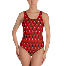 Load image into Gallery viewer, One-Piece Swimsuit - Red Dragon - Green Cross Clothing,  - Apparel, Clothing, T-shirts, Accessories, Wristbands, Green Cross Clothing - GreenCrossClothing.co, Green Cross Clothing - GreenCrossClothing.co