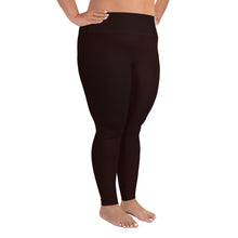 Load image into Gallery viewer, Plus Size Leggings - Blood Orange II - Green Cross Clothing,  - Apparel, Clothing, T-shirts, Accessories, Wristbands, Green Cross Clothing - GreenCrossClothing.co, Green Cross Clothing - GreenCrossClothing.co