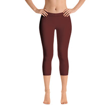 Load image into Gallery viewer, Capri Leggings - Pomegranate II - Green Cross Clothing,  - Apparel, Clothing, T-shirts, Accessories, Wristbands, Green Cross Clothing - GreenCrossClothing.co, Green Cross Clothing - GreenCrossClothing.co