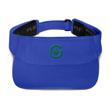 Load image into Gallery viewer, Embroidered Visor - Green Cross - Green Cross Clothing, Green Cross Visor - Apparel, Clothing, T-shirts, Accessories, Wristbands, Green Cross Clothing - GreenCrossClothing.co, Green Cross Clothing - GreenCrossClothing.co