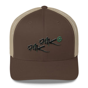 Dank Dank - Embroidered Trucker Hat - Green Cross Clothing, Dank Hat - Apparel, Clothing, T-shirts, Accessories, Wristbands, Green Cross Clothing - GreenCrossClothing.co, Green Cross Clothing - GreenCrossClothing.co