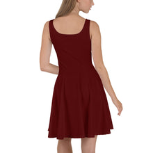 Load image into Gallery viewer, Skater Dress - Pomegranate II - Green Cross Clothing,  - Apparel, Clothing, T-shirts, Accessories, Wristbands, Green Cross Clothing - GreenCrossClothing.co, Green Cross Clothing - GreenCrossClothing.co