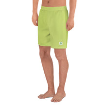 Load image into Gallery viewer, Men&#39;s Athletic Shorts - Key Lime - Green Cross Clothing,  - Apparel, Clothing, T-shirts, Accessories, Wristbands, Green Cross Clothing - GreenCrossClothing.co, Green Cross Clothing - GreenCrossClothing.co