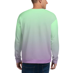 Sweatshirt - Lilac & Mint - Green Cross Clothing,  - Apparel, Clothing, T-shirts, Accessories, Wristbands, Green Cross Clothing - GreenCrossClothing.co, Green Cross Clothing - GreenCrossClothing.co