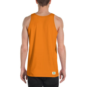 Tank Top - Tangerine II - Green Cross Clothing,  - Apparel, Clothing, T-shirts, Accessories, Wristbands, Green Cross Clothing - GreenCrossClothing.co, Green Cross Clothing - GreenCrossClothing.co