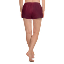 Load image into Gallery viewer, Women&#39;s Athletic Shorts - Black Cherry - Green Cross Clothing,  - Apparel, Clothing, T-shirts, Accessories, Wristbands, Green Cross Clothing - GreenCrossClothing.co, Green Cross Clothing - GreenCrossClothing.co