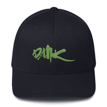 Load image into Gallery viewer, Embroidered Premium FlexFit Cap - Dank - Green Cross Clothing, Dank Hat - Apparel, Clothing, T-shirts, Accessories, Wristbands, Green Cross Clothing - GreenCrossClothing.co, Green Cross Clothing - GreenCrossClothing.co