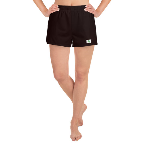 Women's Athletic Shorts - Blood Orange II - Green Cross Clothing,  - Apparel, Clothing, T-shirts, Accessories, Wristbands, Green Cross Clothing - GreenCrossClothing.co, Green Cross Clothing - GreenCrossClothing.co