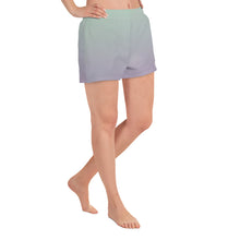 Load image into Gallery viewer, Women&#39;s Athletic Shorts - Lilac &amp; Mint - Green Cross Clothing,  - Apparel, Clothing, T-shirts, Accessories, Wristbands, Green Cross Clothing - GreenCrossClothing.co, Green Cross Clothing - GreenCrossClothing.co