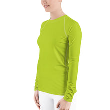 Load image into Gallery viewer, Women&#39;s Sun &amp; Rash Guard - Kiwi - Green Cross Clothing,  - Apparel, Clothing, T-shirts, Accessories, Wristbands, Green Cross Clothing - GreenCrossClothing.co, Green Cross Clothing - GreenCrossClothing.co