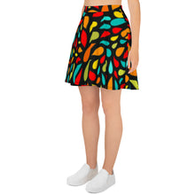 Load image into Gallery viewer, Skater Skirt - Colorful Drops - Green Cross Clothing,  - Apparel, Clothing, T-shirts, Accessories, Wristbands, Green Cross Clothing - GreenCrossClothing.co, Green Cross Clothing - GreenCrossClothing.co