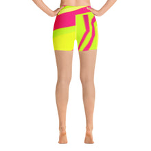 Load image into Gallery viewer, Yoga Shorts - Neon - Green Cross Clothing,  - Apparel, Clothing, T-shirts, Accessories, Wristbands, Green Cross Clothing - GreenCrossClothing.co, Green Cross Clothing - GreenCrossClothing.co