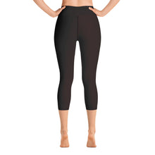 Load image into Gallery viewer, Yoga Capri Leggings - Blood Orange II - Green Cross Clothing,  - Apparel, Clothing, T-shirts, Accessories, Wristbands, Green Cross Clothing - GreenCrossClothing.co, Green Cross Clothing - GreenCrossClothing.co