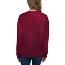 Load image into Gallery viewer, Women&#39;s Sweatshirt - Black Cherry - Green Cross Clothing,  - Apparel, Clothing, T-shirts, Accessories, Wristbands, Green Cross Clothing - GreenCrossClothing.co, Green Cross Clothing - GreenCrossClothing.co