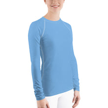 Load image into Gallery viewer, Women&#39;s Sun &amp; Rash Guard - Blueberry - Green Cross Clothing,  - Apparel, Clothing, T-shirts, Accessories, Wristbands, Green Cross Clothing - GreenCrossClothing.co, Green Cross Clothing - GreenCrossClothing.co