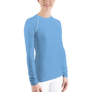 Women's Sun & Rash Guard - Blueberry - Green Cross Clothing,  - Apparel, Clothing, T-shirts, Accessories, Wristbands, Green Cross Clothing - GreenCrossClothing.co, Green Cross Clothing - GreenCrossClothing.co