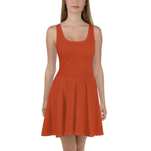 Load image into Gallery viewer, Skater Dress - Blood Orange - Green Cross Clothing,  - Apparel, Clothing, T-shirts, Accessories, Wristbands, Green Cross Clothing - GreenCrossClothing.co, Green Cross Clothing - GreenCrossClothing.co