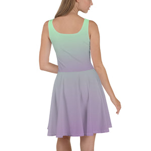 Skater Dress - Lilac & Mint - Green Cross Clothing,  - Apparel, Clothing, T-shirts, Accessories, Wristbands, Green Cross Clothing - GreenCrossClothing.co, Green Cross Clothing - GreenCrossClothing.co