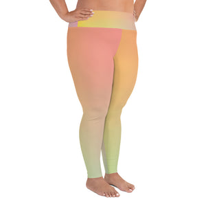 Plus Size Leggings - Multi - Green Cross Clothing,  - Apparel, Clothing, T-shirts, Accessories, Wristbands, Green Cross Clothing - GreenCrossClothing.co, Green Cross Clothing - GreenCrossClothing.co